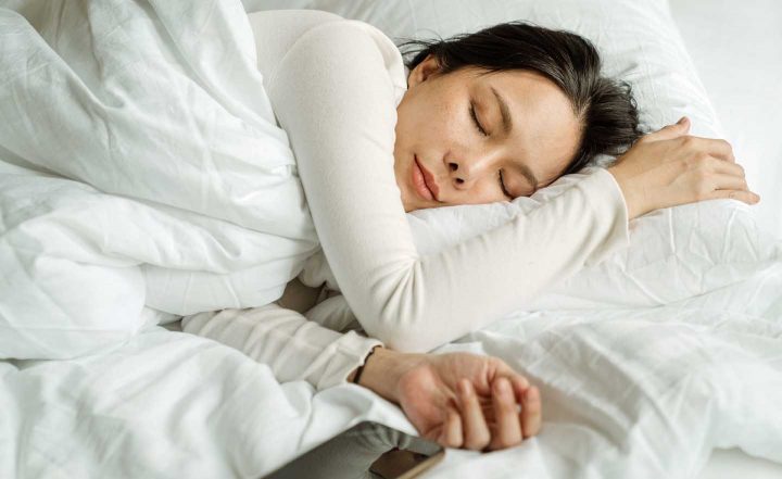 An anxious person sleeping - Photo by Ketut Subiyanto from Pexels