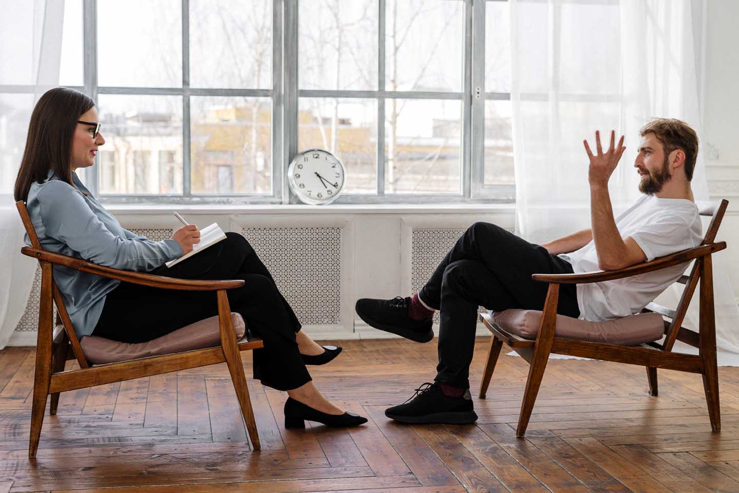 A consultation with a psychologist
